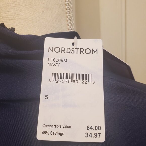 NWT Love By Design Faux Wrap Dress - Size S - Picture 4 of 6